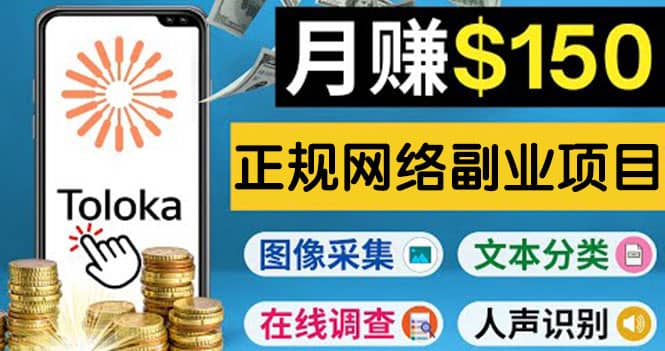 正规网络副业赚钱平台Toloka，利用业余时间月赚150美元-靠谱项目库