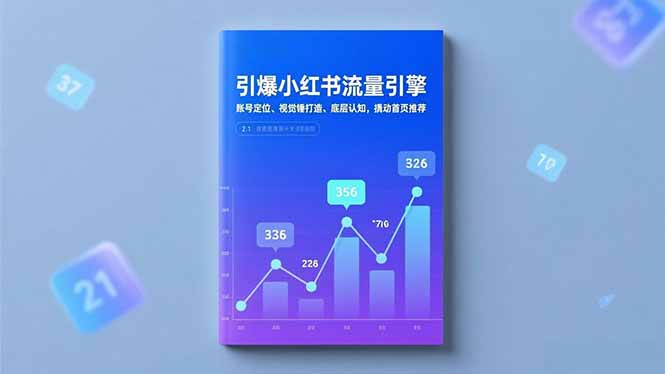 （16744期）引爆小红书流量引擎，账号定位、视觉锤打造、底层认知，撬动首页推荐-靠谱项目库