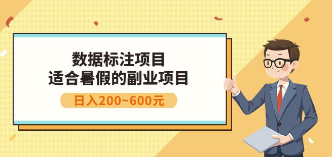 副业赚钱：人工智能数据标注项目，简单易上手，小白也能日入200+-靠谱项目库