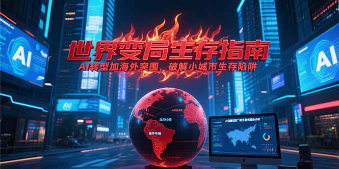 （15220期）付费文章《世界变局生存指南，AI转型加海外突围，破解小城市生存陷阱》-靠谱项目库