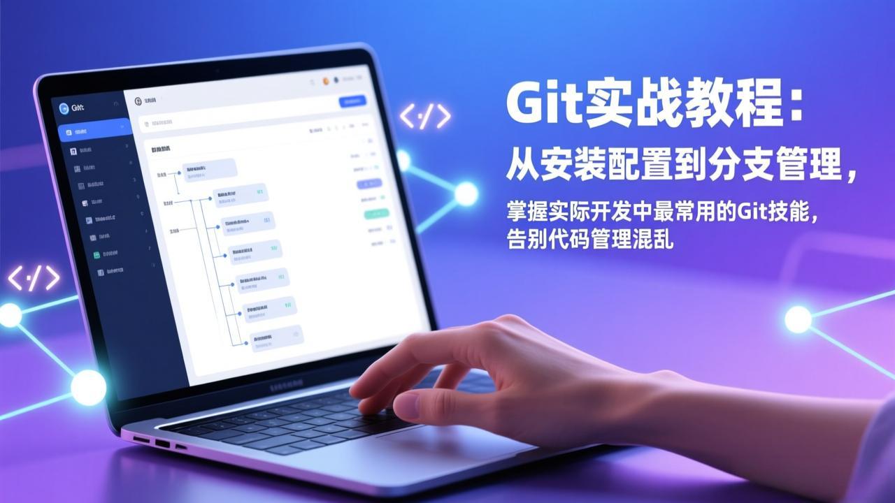 （17513期）Git实战教程：从安装配置到分支管理，掌握实际开发中最常用的Git技能，告别代码管理混乱-靠谱项目库