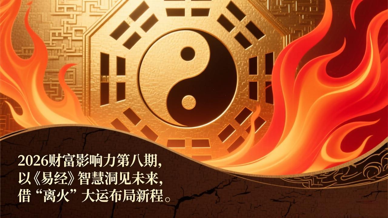 （17418期）2026财富影响力第八期，以《易经》智慧洞见未来，借“离火”大运布局新程-靠谱项目库