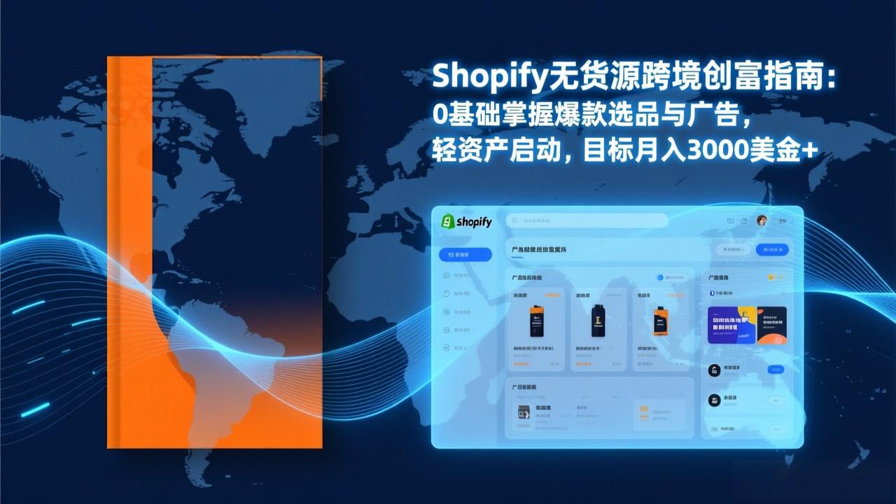 （17238期）Shopify爆款打法实战：从选品到广告投放，复制爆款模型，驱动独立站月销售额破万刀-靠谱项目库