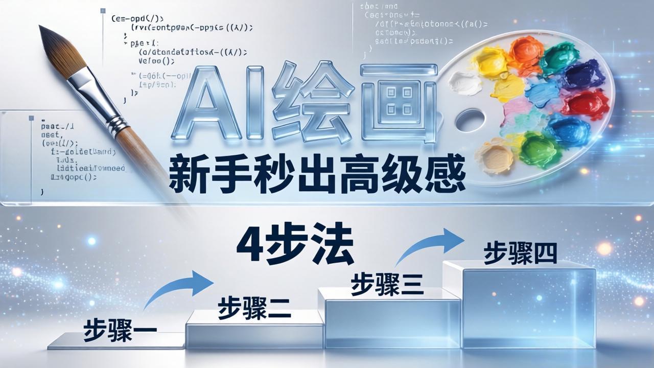 （18225期）AI绘画入门别再硬磕了！即梦4步法：万能提示词公式+BRTR框架，新手秒出高级感-靠谱项目库