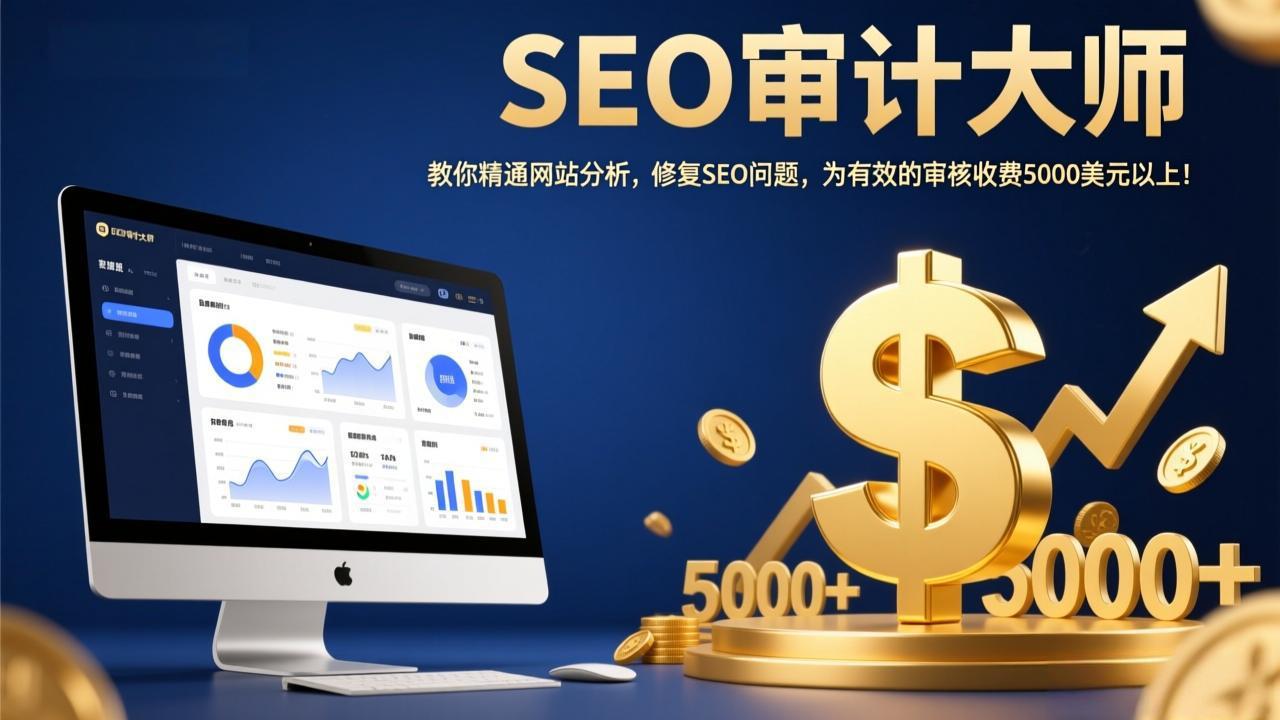 （17475期）SEO审计大师：教你精通网站分析，修复SEO问题，为有效的审核收费5000美元以上！-靠谱项目库