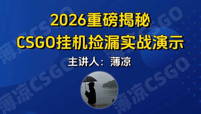 （17258期）CSGO游戏挂机游戏搬砖最新升级，普通小白一部手机可日入300+当天见结果，支持验证-靠谱项目库