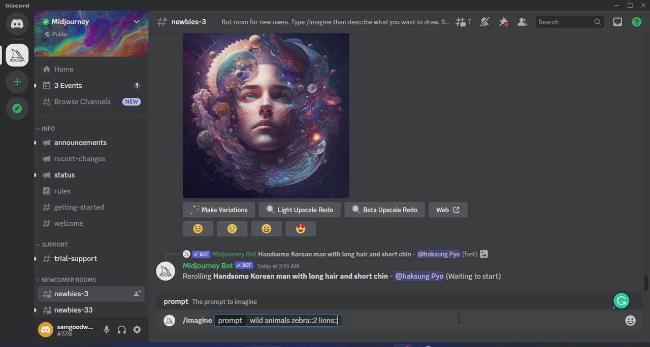 Midjourney AI人工智能艺术图片从入门到高级创作教程-33节课-中英字幕-靠谱项目库