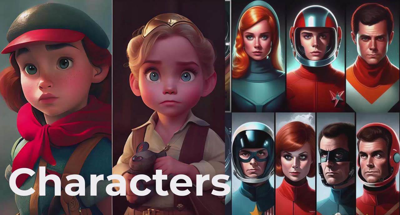 （8912期）掌握 MidJourney V5 AI + ChatGPT创建一致的角色设计图像-22节课-中英字幕-靠谱项目库