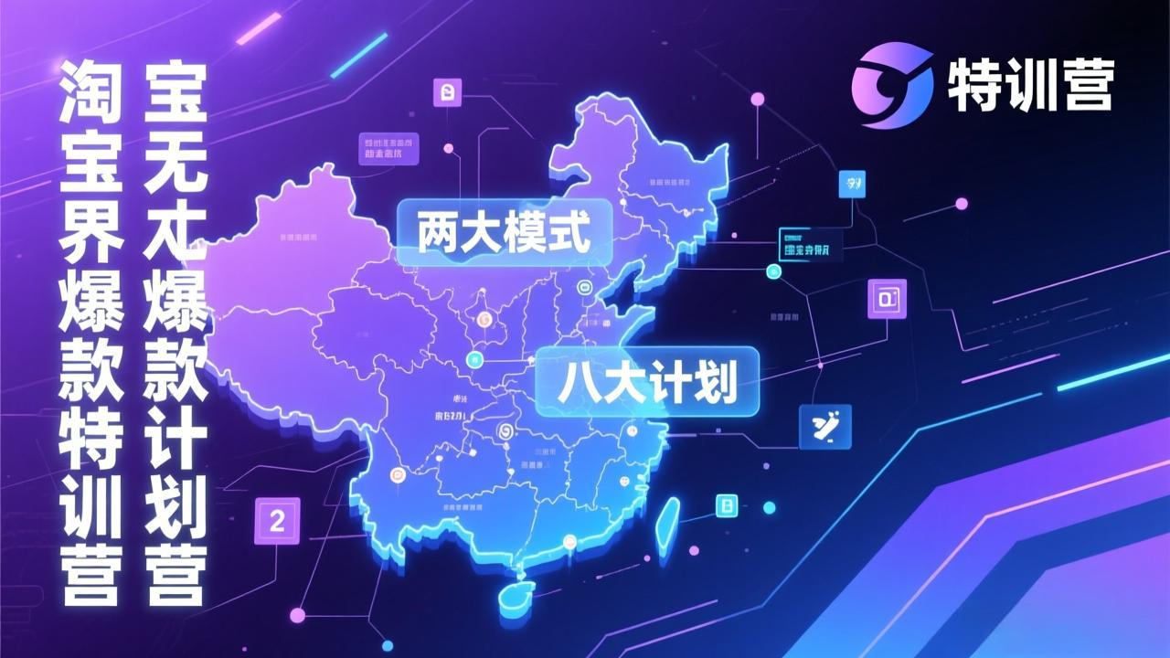 （17226期）淘宝无界爆款训练营：2026年1月杭州线下高端集训课，3天构建两大模式八大计划体系-靠谱项目库