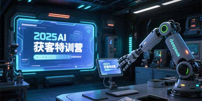 （15289期）2025AI获客特训营，AI图文视频全制作，deepseek工具实操教学-靠谱项目库