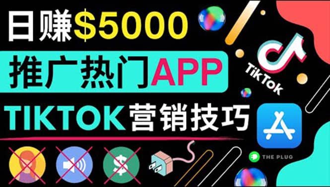 无需露脸，无需录音，无需投资，TIKTOK上传短视频，最高日入5000美元-靠谱项目库