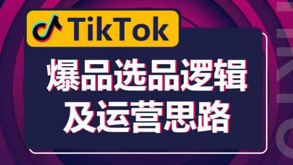 TikTok爆品选品逻辑及运营思路：解决网络环境快速入门TikTok-靠谱项目库