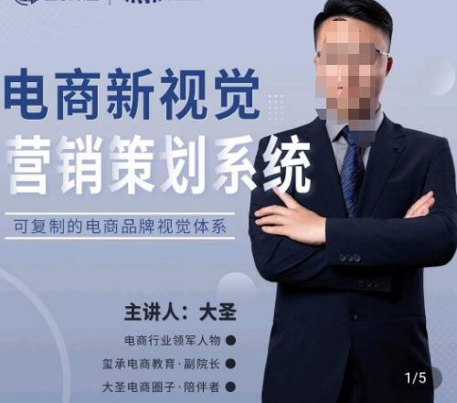 大圣·电商新视觉营销策划系统，可复制的电商品牌视觉识别系统-靠谱项目库