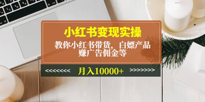 小红书变现实操：教你小红书带货，白嫖产品，赚广告佣金等-靠谱项目库