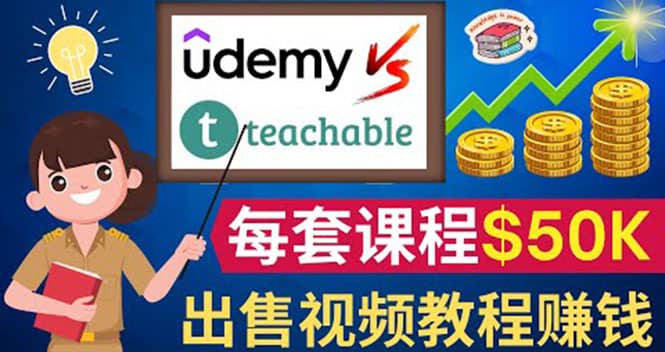 制作出售视频课程并快速进行粉丝变现的方法，轻松获利5万美元以上-靠谱项目库