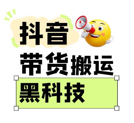 299买来抖音带货搬运技术，苹果安卓都可以，两分钟一个视频，不会封号!-靠谱项目库