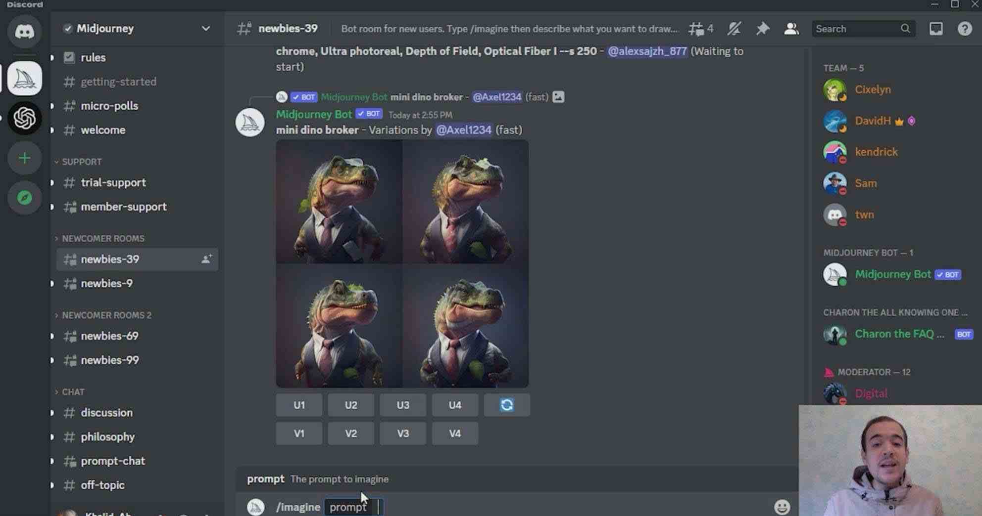图片[2]-Midjourney精通教程-使用Midjourney AI创建美丽艺术图像-36节课-中英字幕-靠谱项目库
