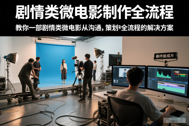 剧情类微电影制作全流程，教你一部剧情类微电影从沟通，策划到拍摄制作全流程的解决方案-靠谱项目库