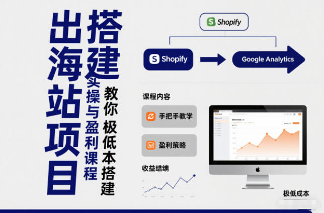小淘出海站项目，搭建实操与盈利课程，手把手教你用极低成本搭建-靠谱项目库