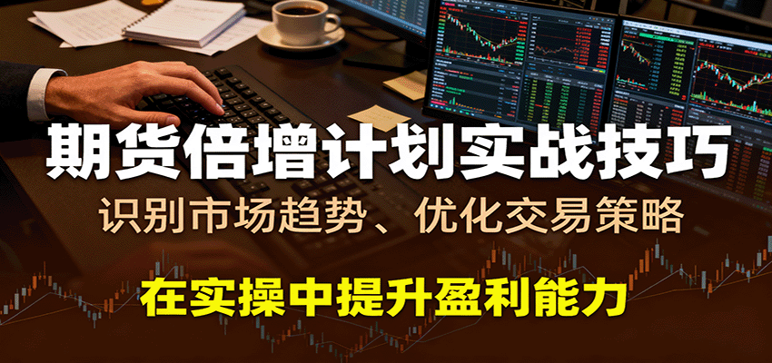 期货倍增计划实战技巧：识别市场趋势、优化交易策略，在实操中提升盈利能力-靠谱项目库