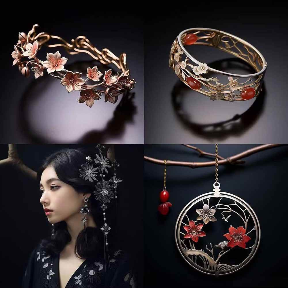 图片[6]-463个Midjourney珠宝摄影提示词：覆盖全品类珠宝，AI设计秒出专业效果-靠谱项目库