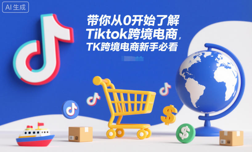 带你从0开始了解Tiktok跨境电商，TK跨境电商新手必看-靠谱项目库