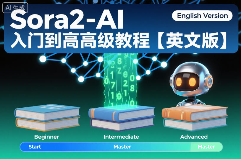 Sora2-AI入门到高级教程【英文版】-靠谱项目库