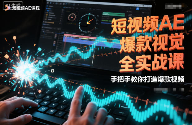 短视频AE爆款视觉全实战课，手把手教你打造爆款视频-靠谱项目库