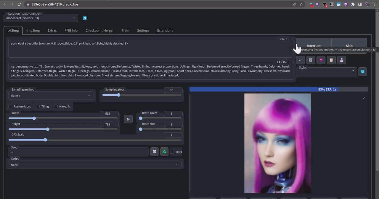 图片[6]-终极Stable Diffusion + ChatGPT AI绘画及模型训练课程-中英字幕-靠谱项目库