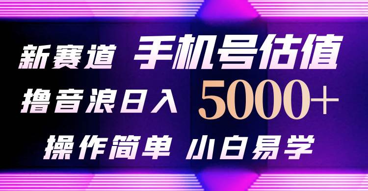 （10154期）抖音不出境直播【手机号估值】最新撸音浪，日入5000+，简单易学，适合...-靠谱项目库