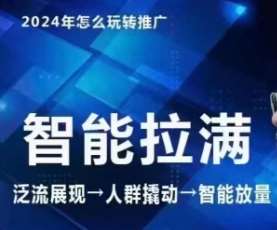 七层老徐·2024引力魔方人群智能拉满+无界推广高阶，自创全店动销玩法（更新6月）-靠谱项目库