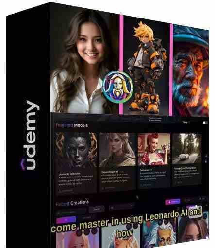 图片[2]-比Midjourney更好的Leonardo AI绘画图像大师班教程-16讲-中英字幕-靠谱项目库