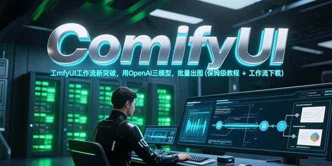 ComfyUI工作流新突破，用OpenAI三模型，批量出图(保姆级教程+工作流下载)-靠谱项目库