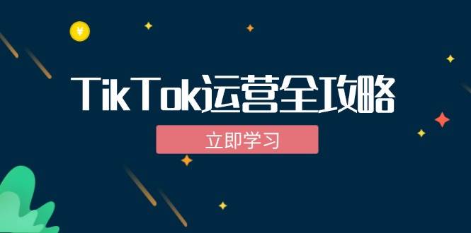 （12739期）TikTok实战运营全攻略：从下载软件到变现，抖音海外版实操教程-靠谱项目库