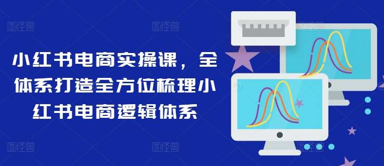 小红书电商实操课，全体系打造全方位梳理小红书电商逻辑体系-靠谱项目库