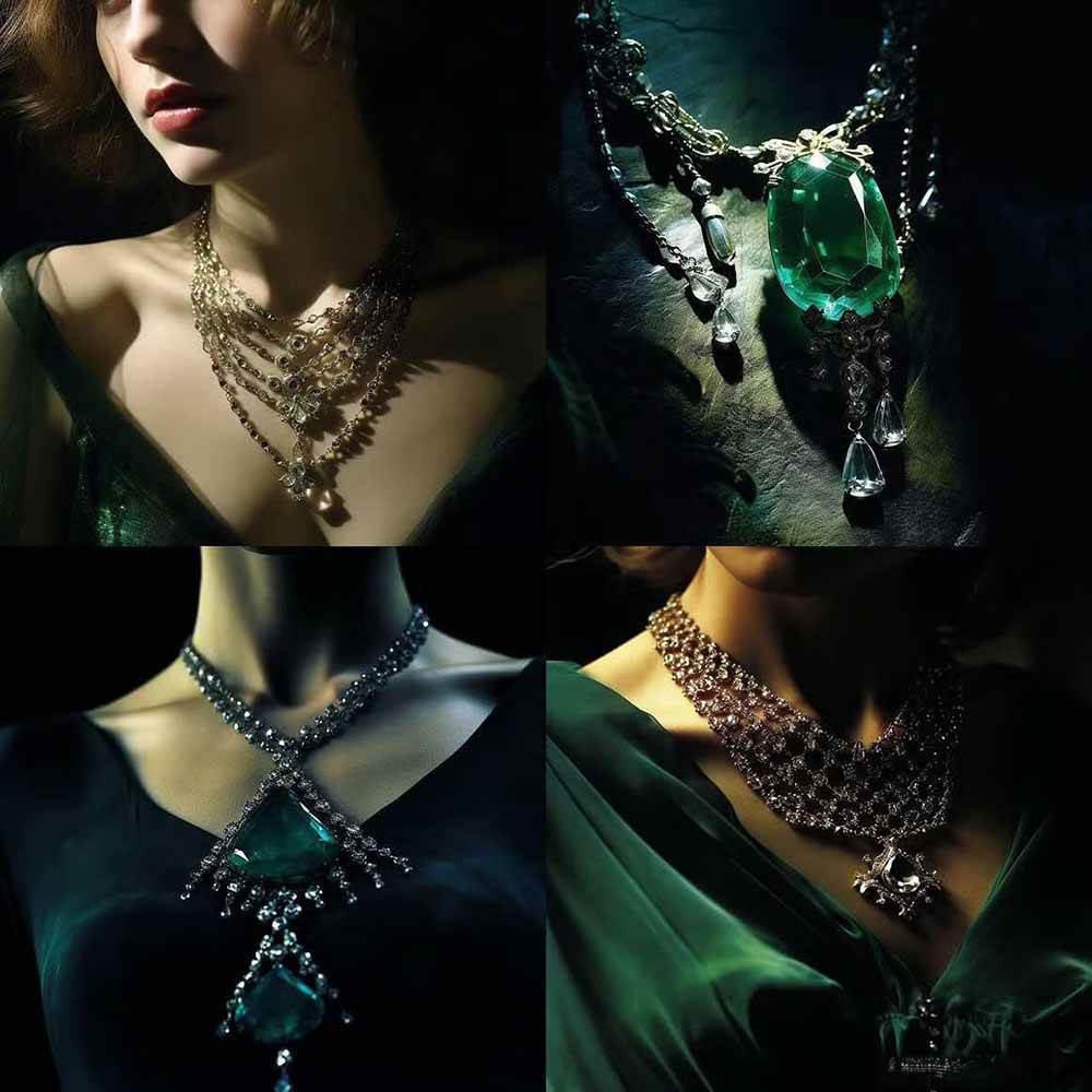 图片[3]-463个Midjourney珠宝摄影提示词：覆盖全品类珠宝，AI设计秒出专业效果-靠谱项目库