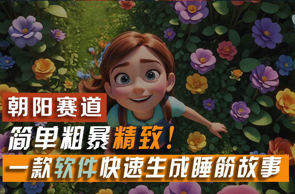 （11405期）利用一款软件5分钟一条爆款睡筋故事，简单粗暴精致！小白月入2w+-靠谱项目库
