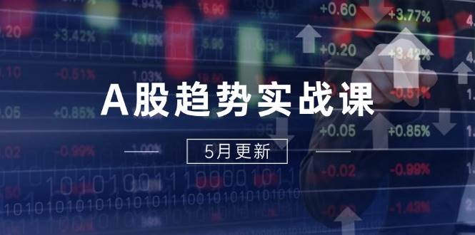 （14808期）A股趋势实战课：主力动向+政策红利，2025全年策略5月更新-靠谱项目库
