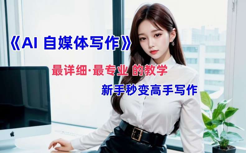 AI自媒体文章创作全网最详细教程，新手秒变写作高手，多方位发展-靠谱项目库
