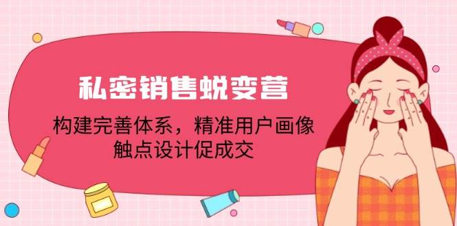 （12436期）私密销售蜕变营：构建完善体系，精准用户画像，触点设计促成交-靠谱项目库